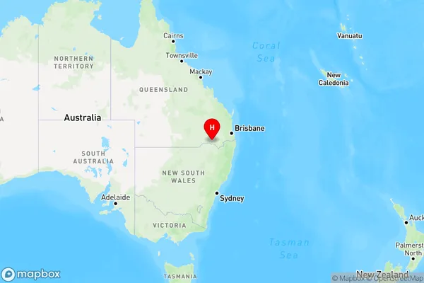 Wondalli,Queensland Region Map