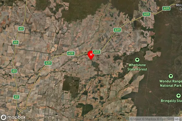 Wyaga,Queensland Satellite Map