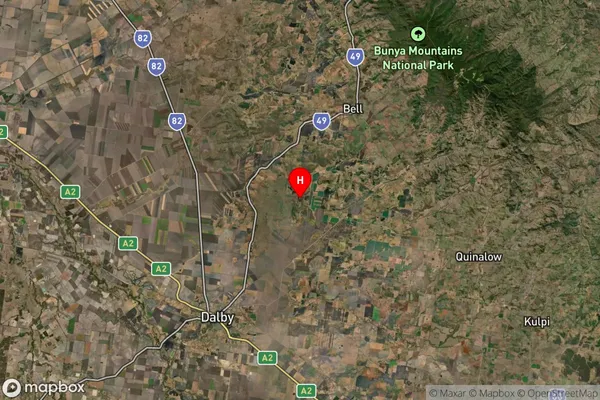 Malakoff,Queensland Satellite Map