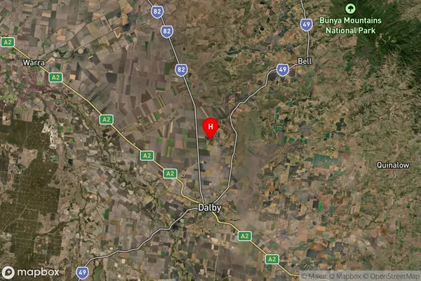 Pirrinuan,Queensland Satellite Map