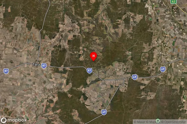 Weranga,Queensland Satellite Map