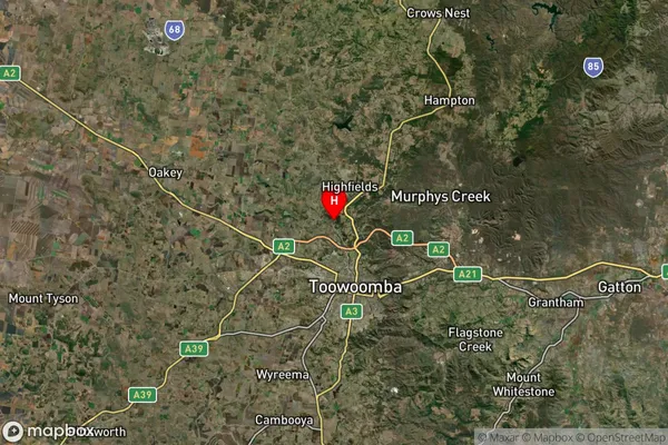 Birnam,Queensland Satellite Map