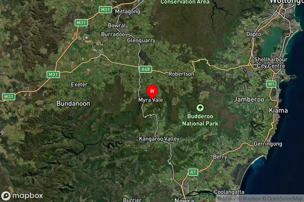 Myra Vale,New South Wales Satellite Map