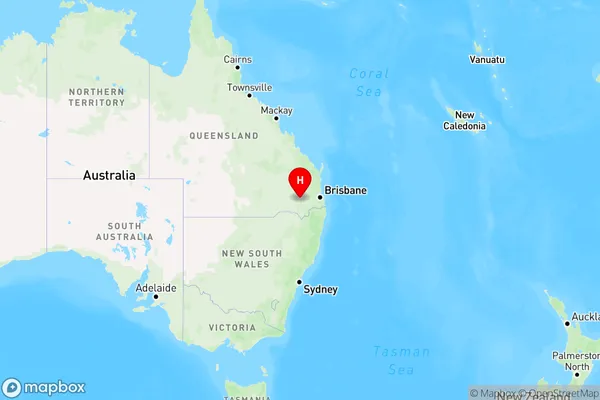 Condamine Plains,Queensland Region Map