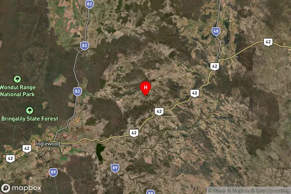 Gore,Queensland Satellite Map