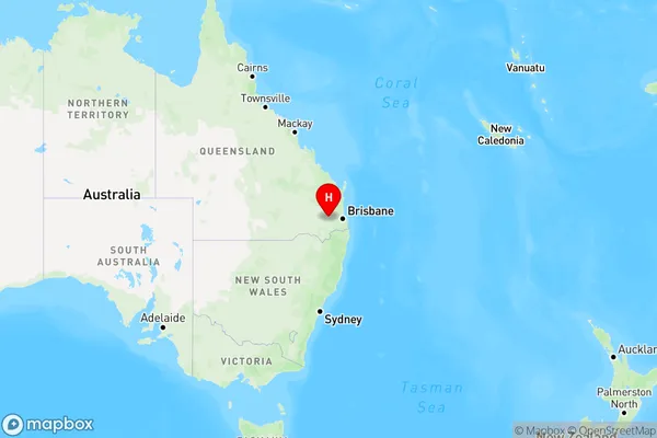 Gowrie Junction,Queensland Region Map