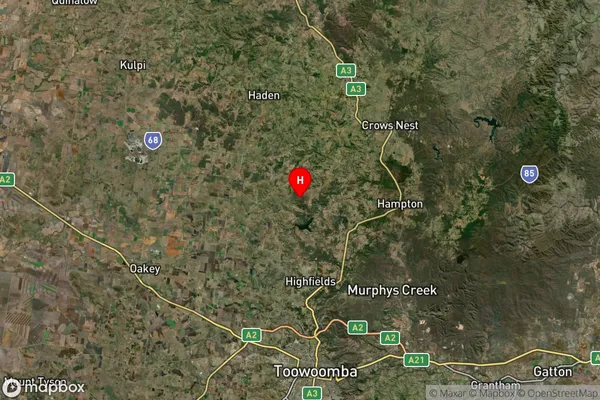 Groomsville,Queensland Satellite Map