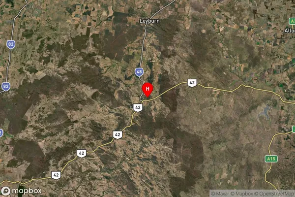 Karara,Queensland Satellite Map