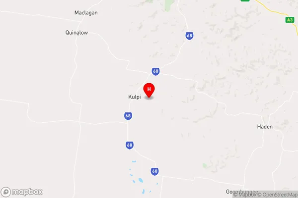 Kulpi,Queensland Area Map