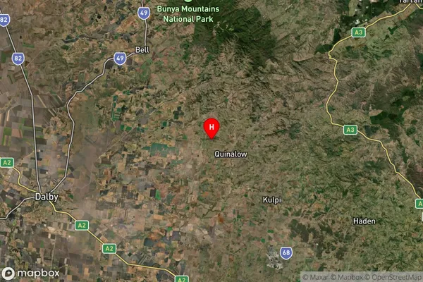 Malling,Queensland Satellite Map