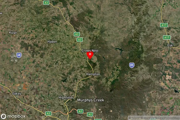 Pechey,Queensland Satellite Map