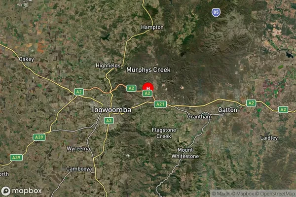 Postmans Ridge,Queensland Satellite Map