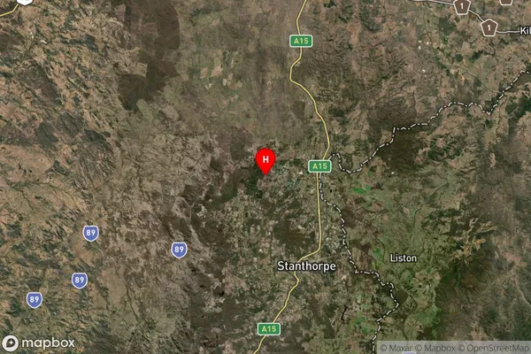 Pozieres,Queensland Satellite Map