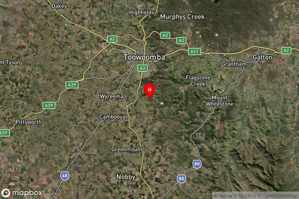 Preston,Queensland Satellite Map