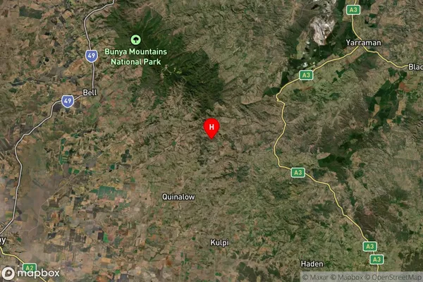 Rangemore,Queensland Satellite Map