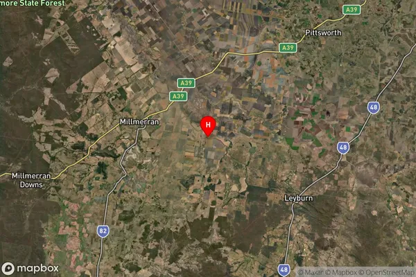 Tummaville,Queensland Satellite Map