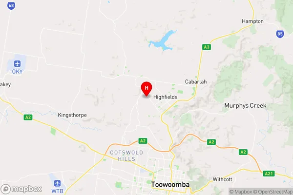 Woolmer,Queensland Area Map