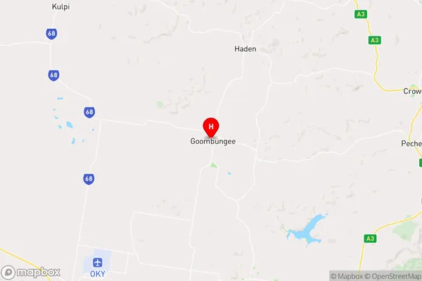 Goombungee,Queensland Area Map