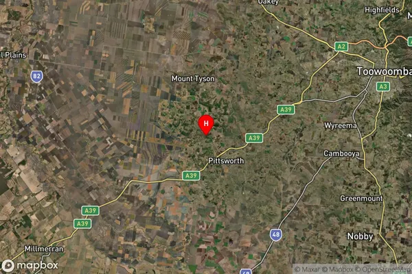 Springside,Queensland Satellite Map