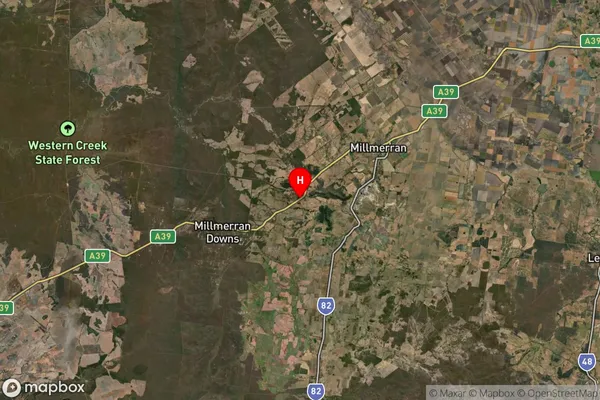 Captains Mountain,Queensland Satellite Map