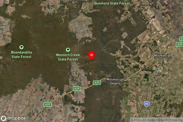 Condamine Farms,Queensland Satellite Map