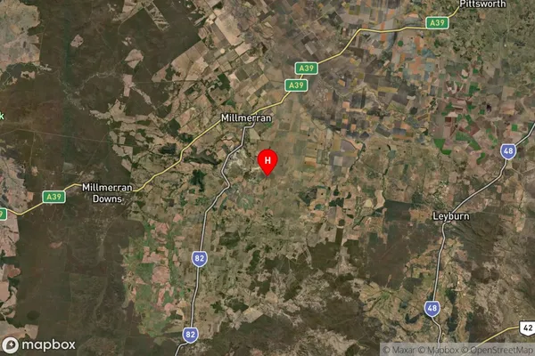 Grays Gate,Queensland Satellite Map