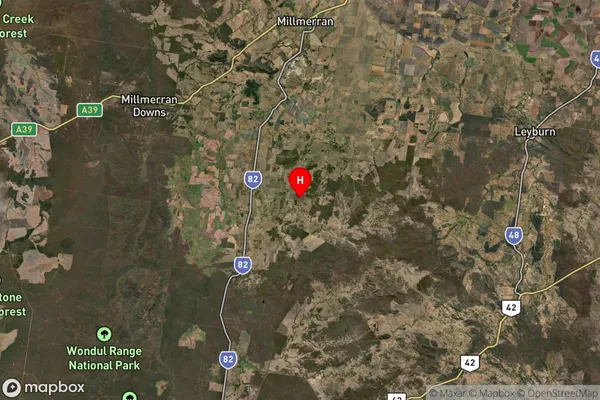 Kooroongarra,Queensland Satellite Map