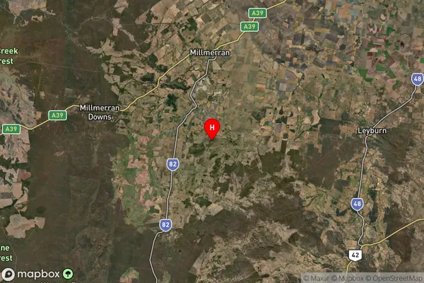 Mount Emlyn,Queensland Satellite Map