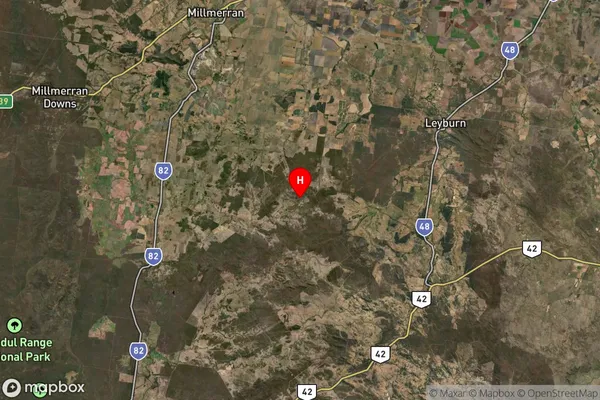 Stonehenge,Queensland Satellite Map