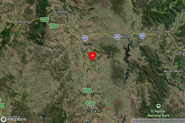 Scrub Creek,Queensland Satellite Map