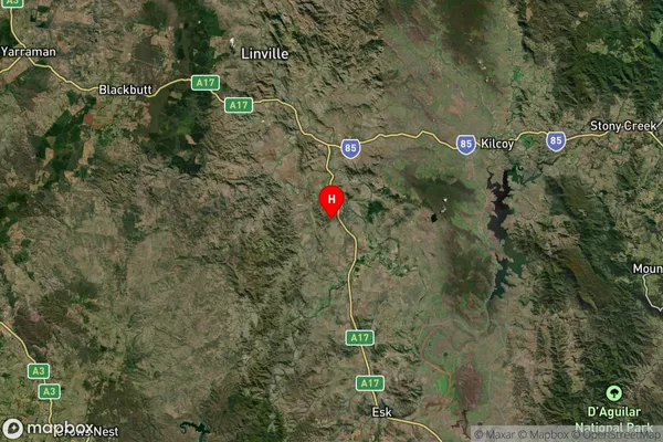 Yimbun,Queensland Satellite Map