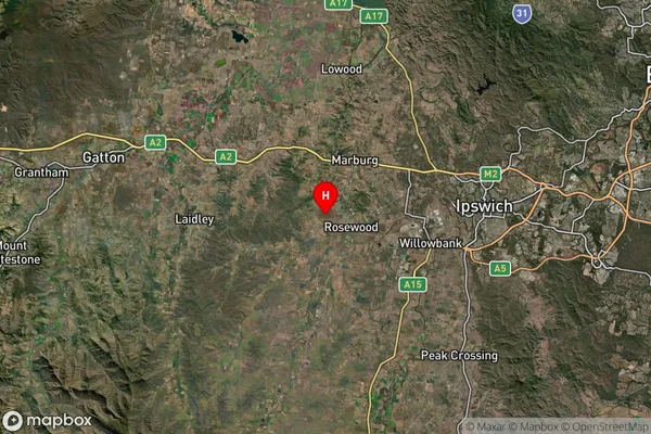 Ashwell,Queensland Satellite Map