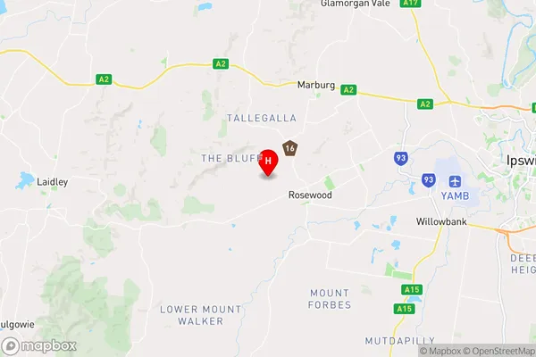 Ashwell,Queensland Area Map