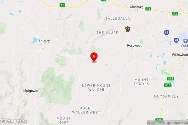 Calvert,Queensland Area Map