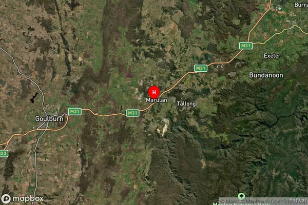 Marulan,New South Wales Satellite Map