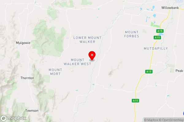 Mount Walker West,Queensland Area Map