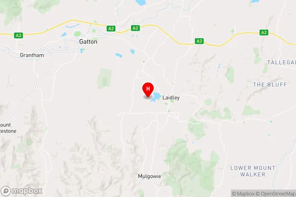 Laidley Heights,Queensland Area Map