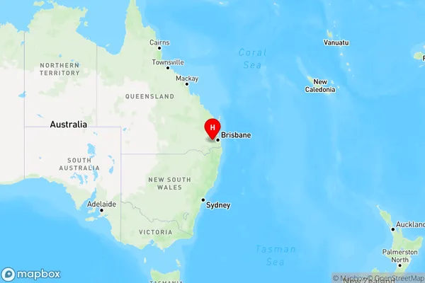 Laidley Heights,Queensland Region Map