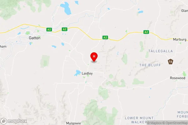 Laidley North,Queensland Area Map