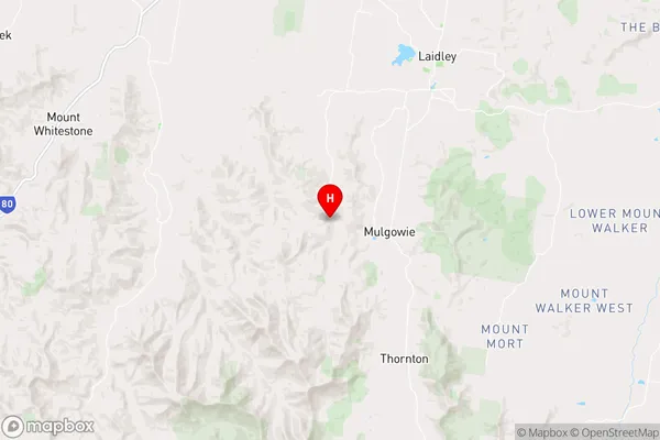 Mount Berryman,Queensland Area Map