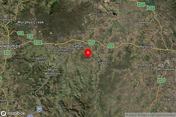 Glen Cairn,Queensland Satellite Map