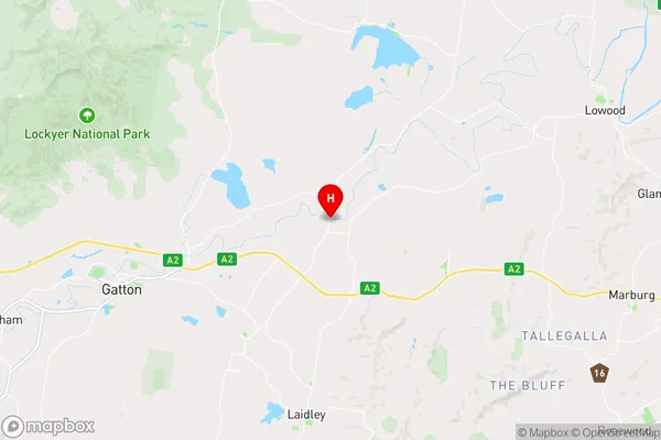 Glenore Grove,Queensland Area Map