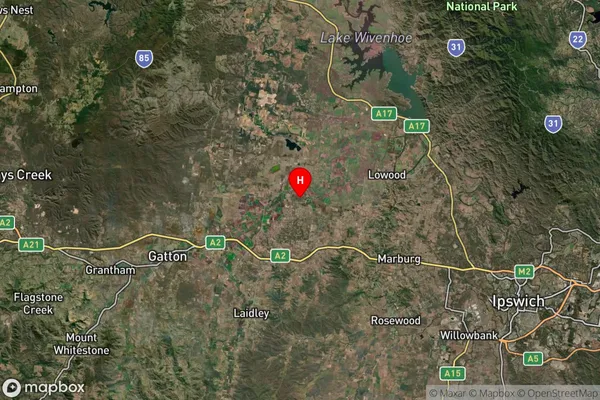 Lockrose,Queensland Satellite Map