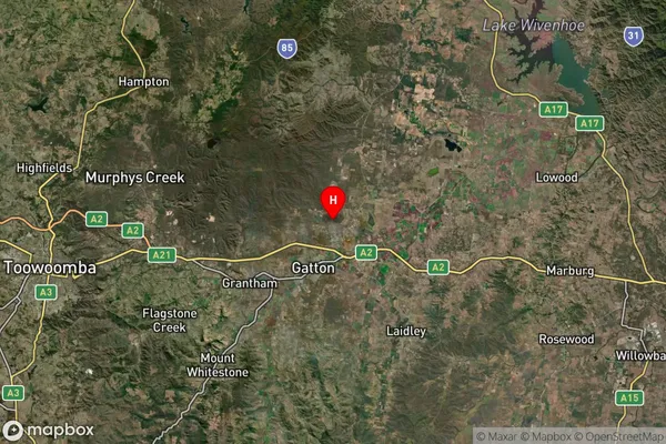 Adare,Queensland Satellite Map