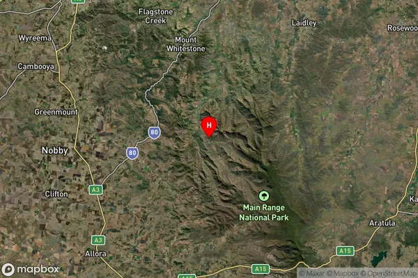 East Haldon,Queensland Satellite Map