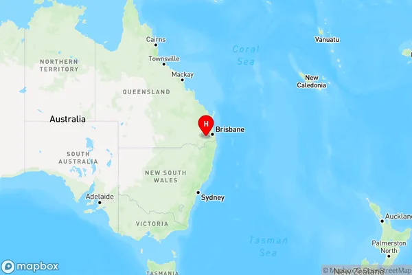 East Haldon,Queensland Region Map