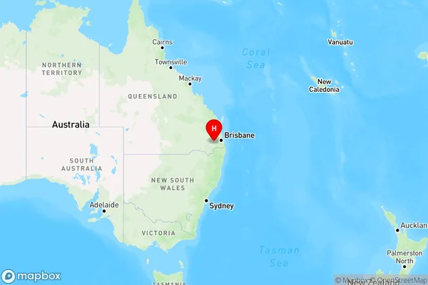 Fordsdale,Queensland Region Map