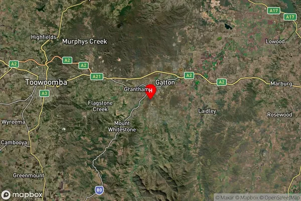 Lower Tenthill,Queensland Satellite Map