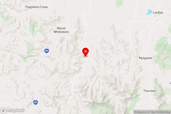 Mount Sylvia,Queensland Area Map