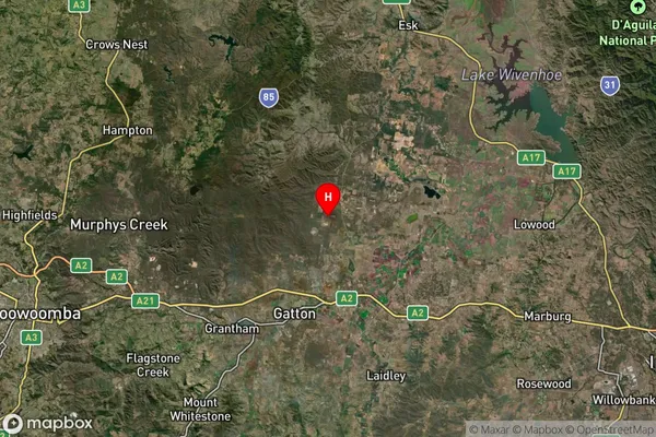 Spring Creek,Queensland Satellite Map